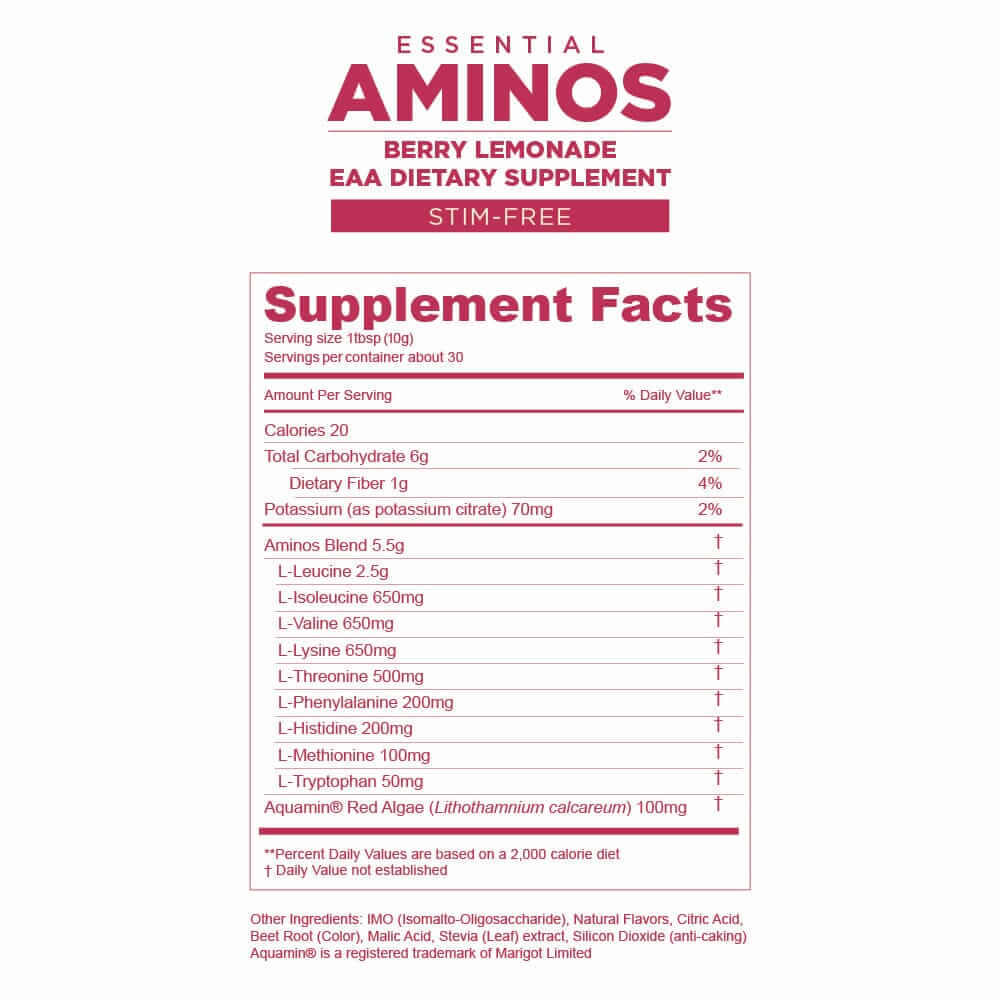 Essential Aminos - Gnarly Nutrition
