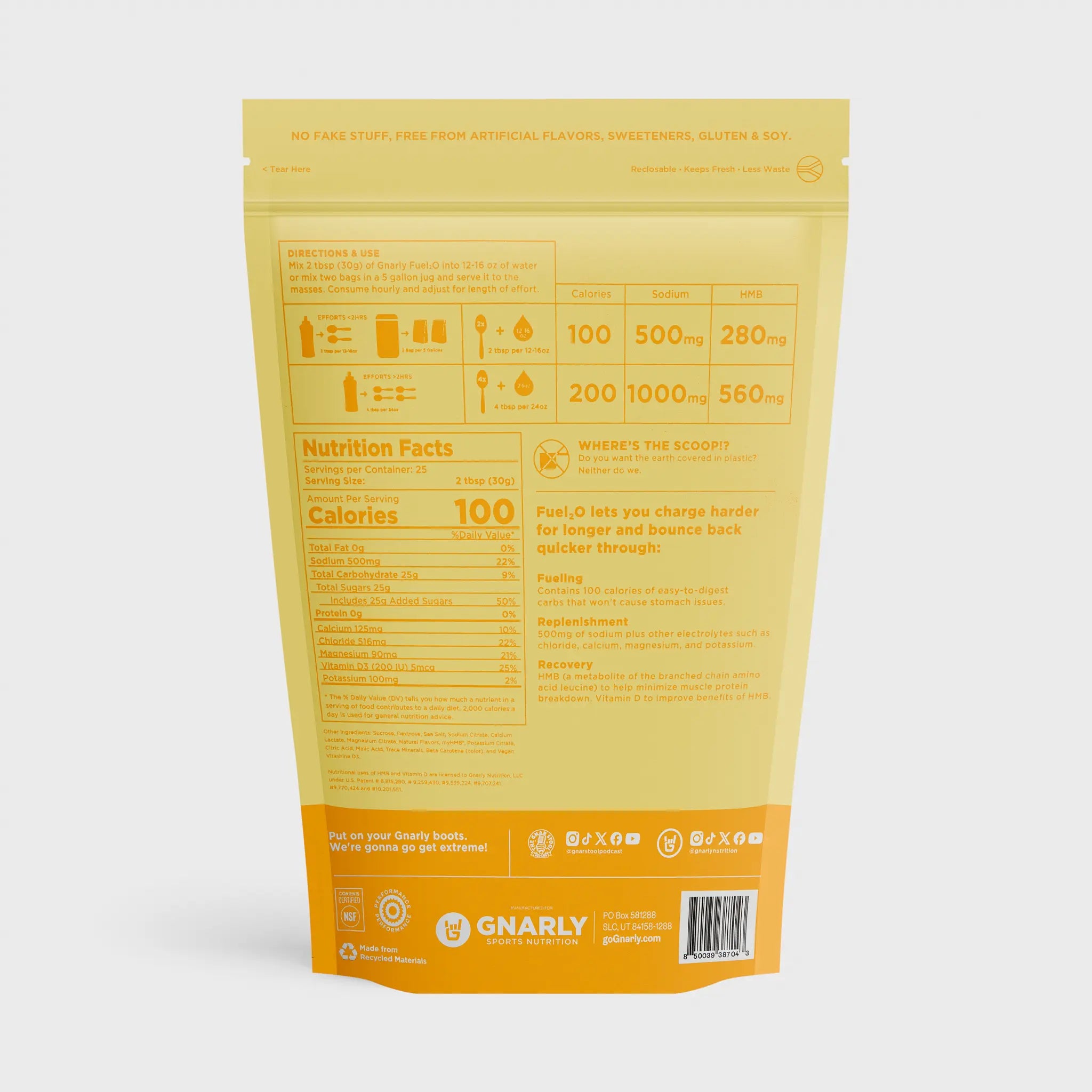 Gnarly Fuel₂O - Gnarly Nutrition