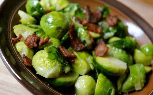 Paleo Bacon Brussels Sprouts