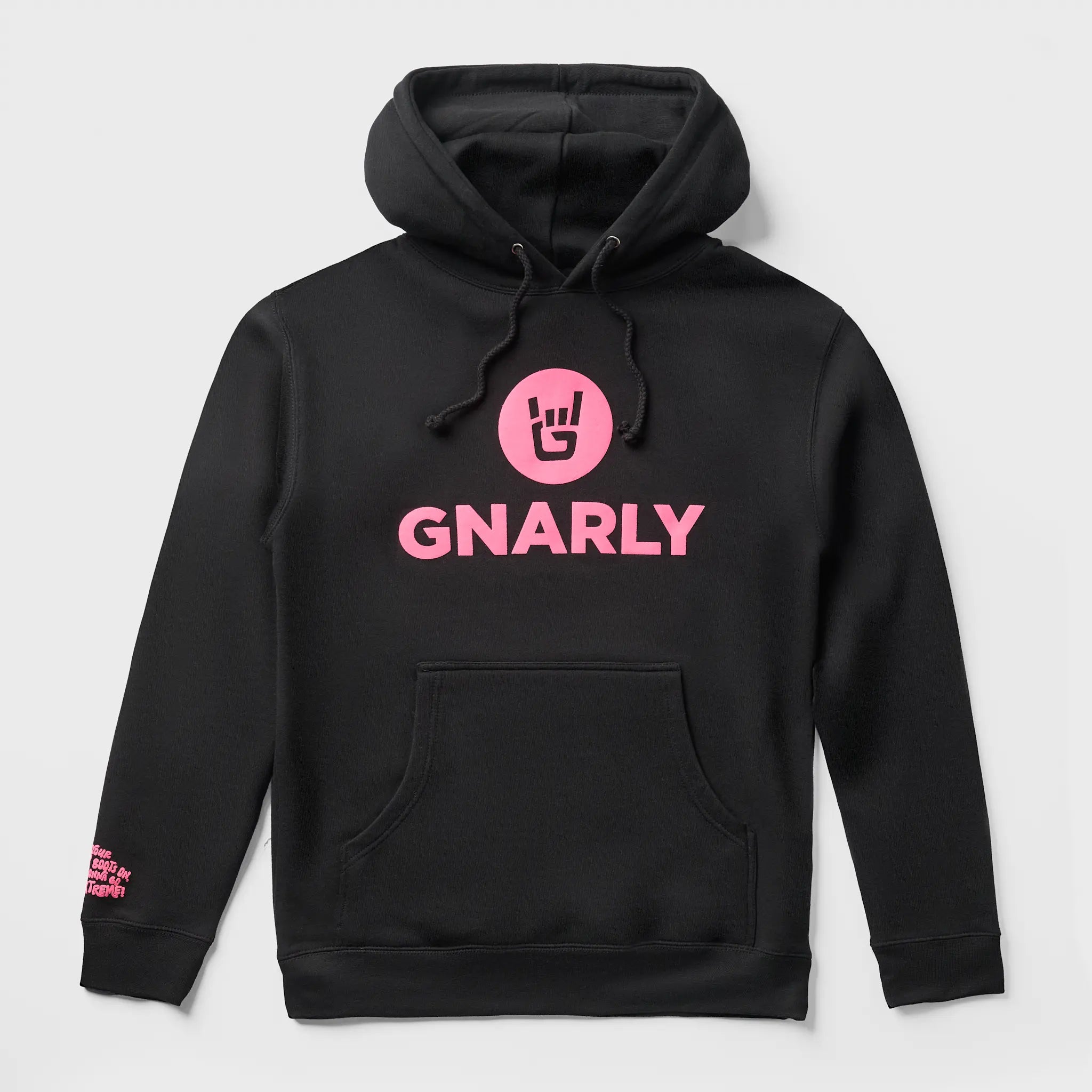 Gnarly Hot Pink Hoodie - Gnarly Nutrition