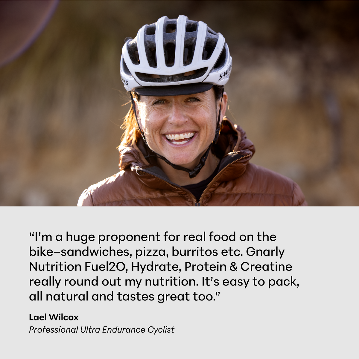 Lael Wilcox, professional ultra endurance cyclist, on using Gnarly Nutrition