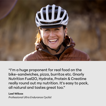 Lael Wilcox, professional ultra endurance cyclist, on using Gnarly Nutrition