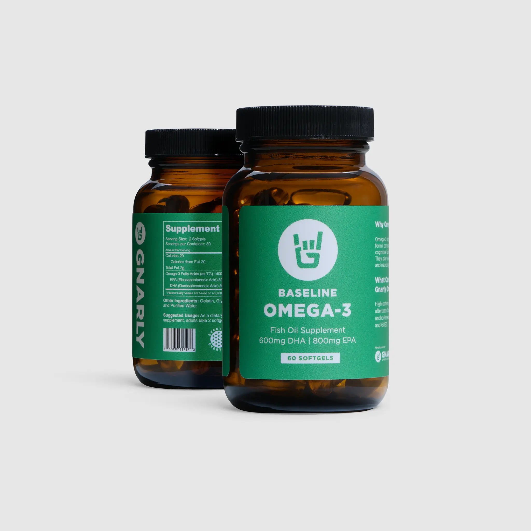Gnarly Baseline Omega-3 - Gnarly Nutrition