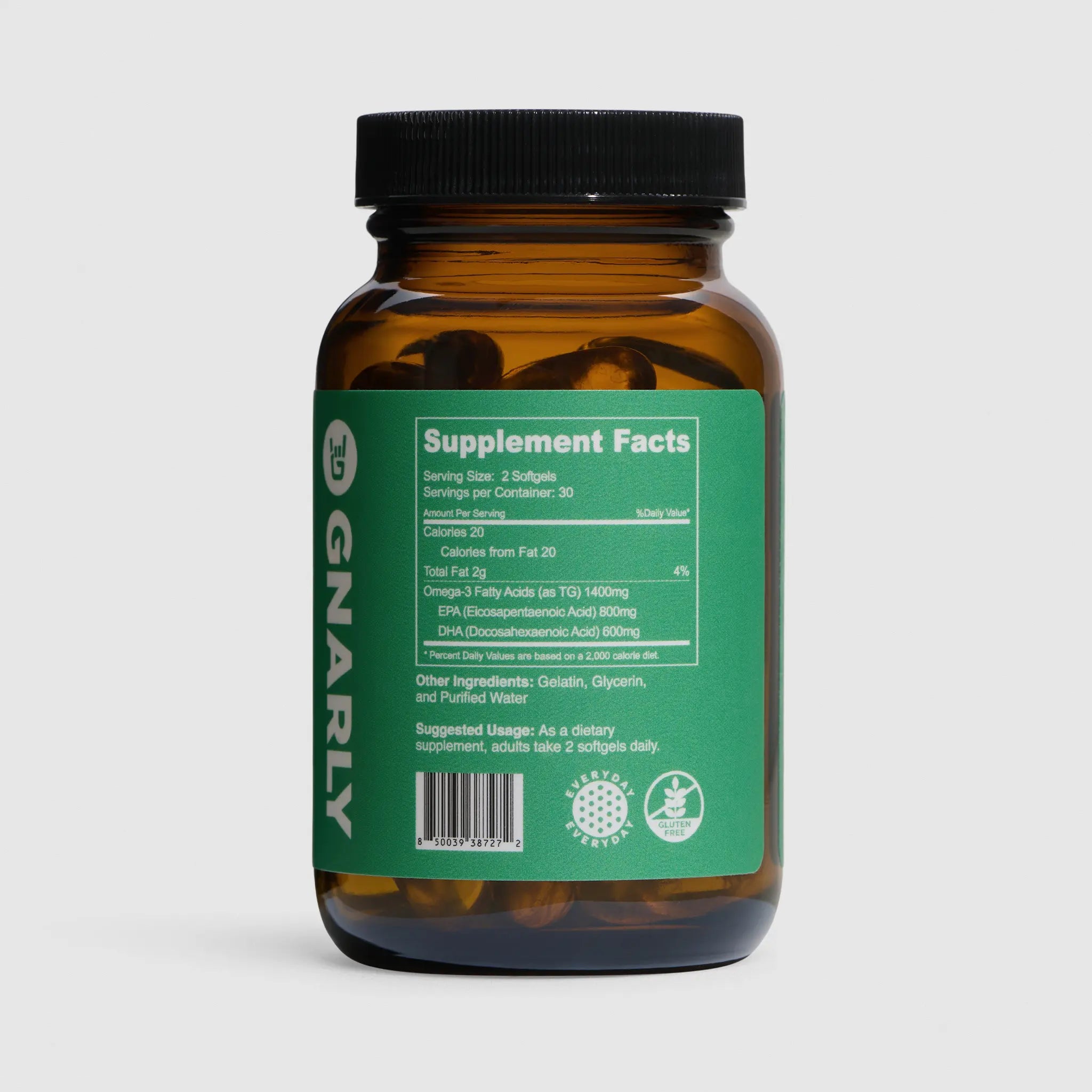 Baseline Omega-3 Fish Oil Supplements | Gnarly Nutrition