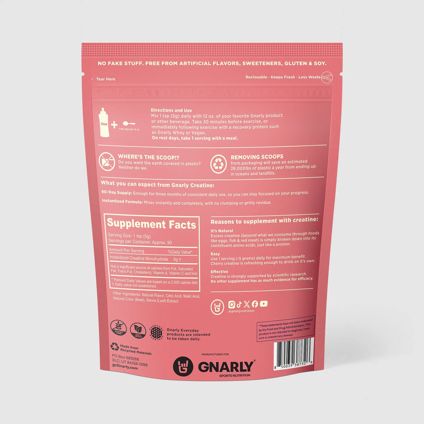 Instantized Creatine