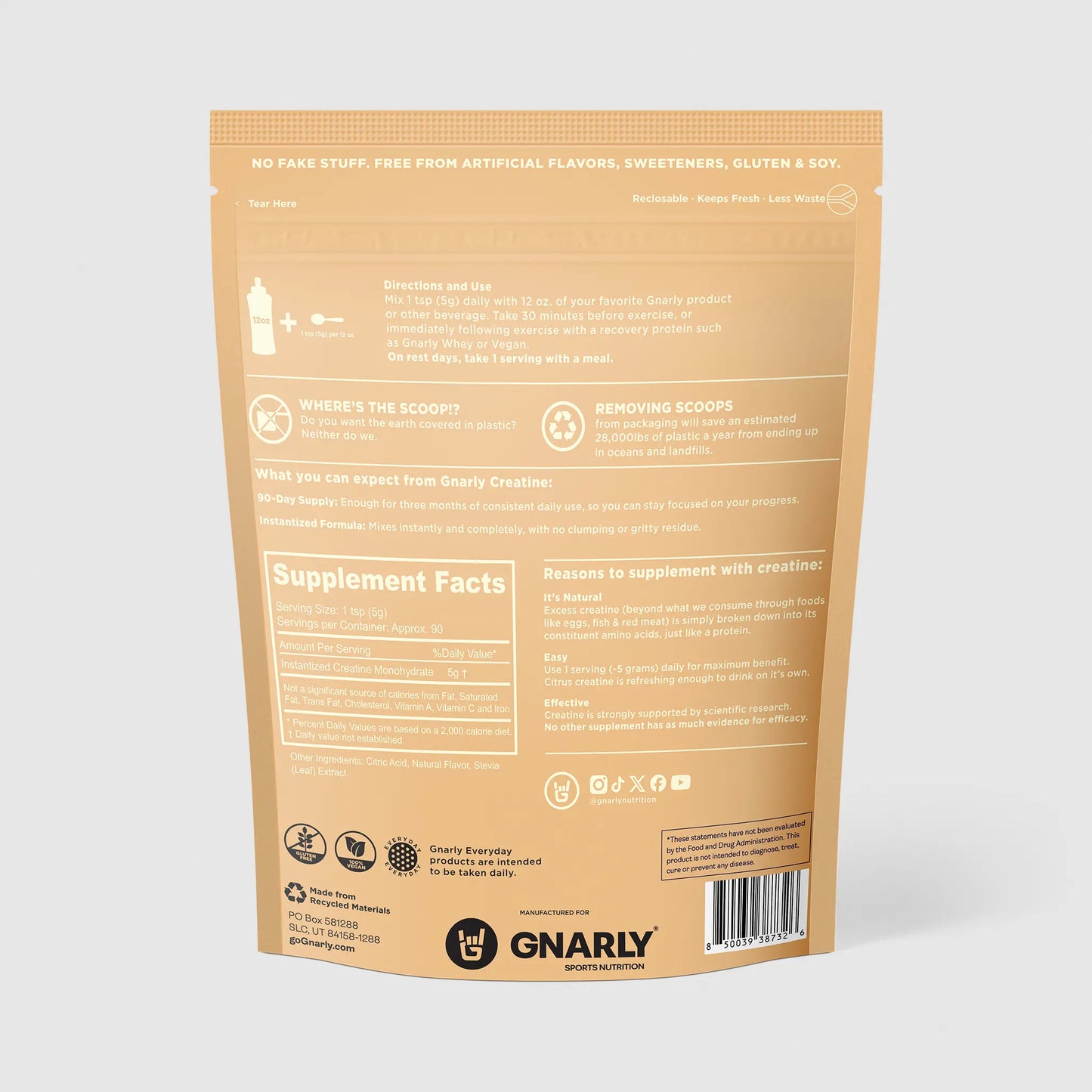 Instantized Creatine