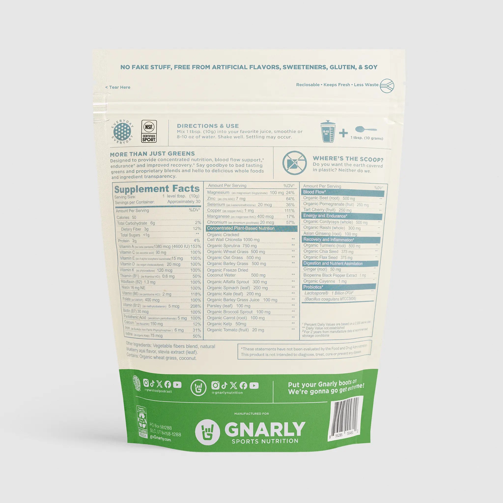 Gnarly Performance Greens - Gnarly Nutrition