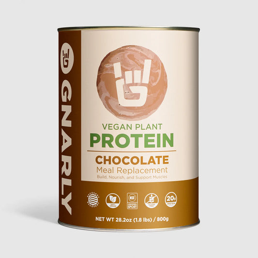 Gnarly Vegan Protein Powder tin