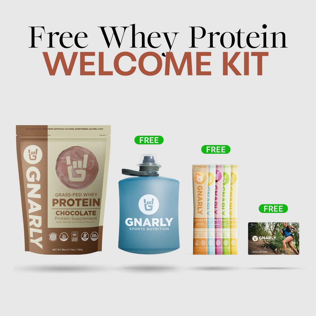 Whey Protein Welcome Kit