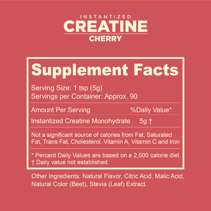 Instantized Creatine