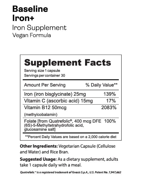 Gnarly Baseline Iron - Gnarly Nutrition