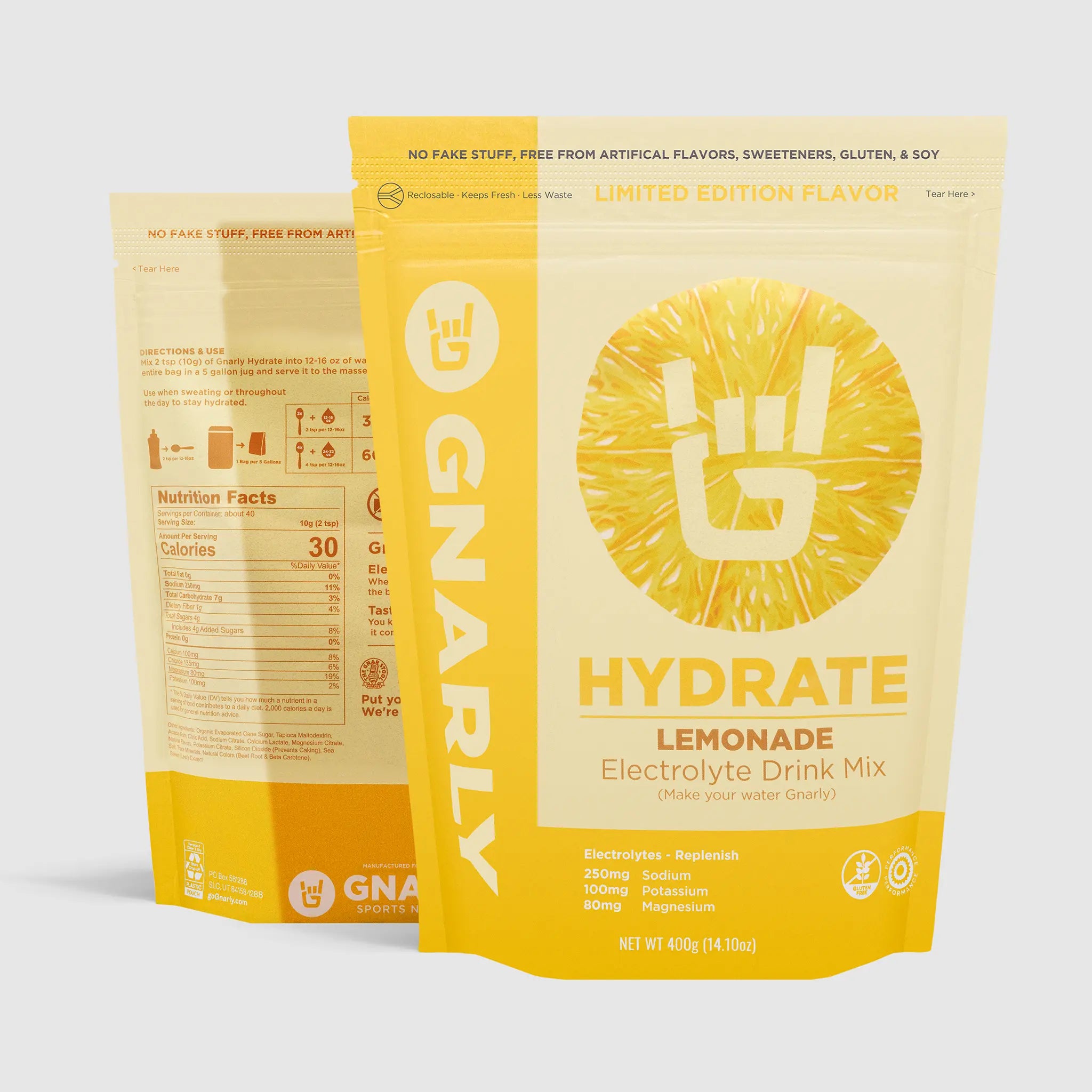 Gnarly Hydrate Lemonade - Gnarly Nutrition