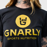 Black & Yellow T-Shirt - Gnarly Nutrition