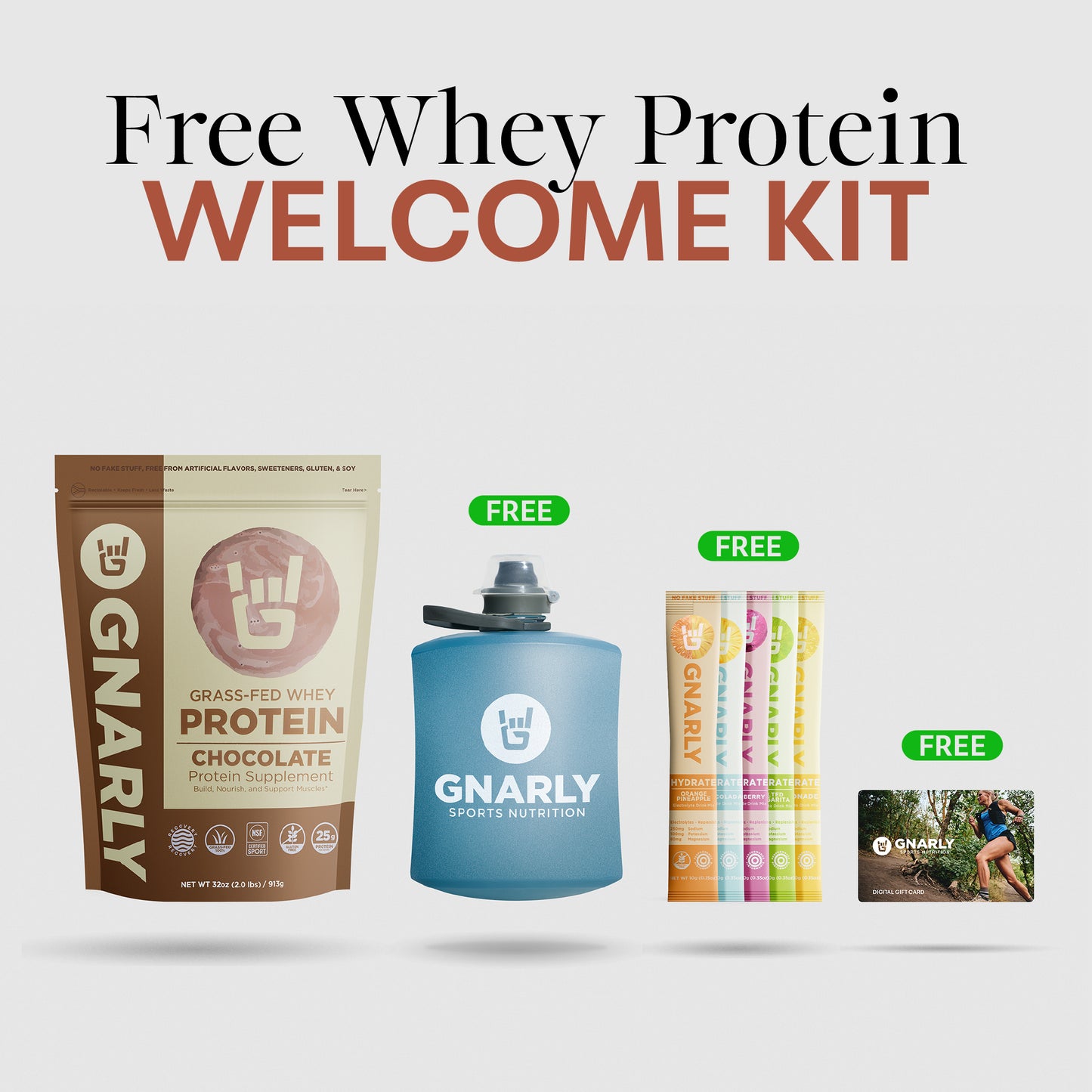 Whey Protein Welcome Kit
